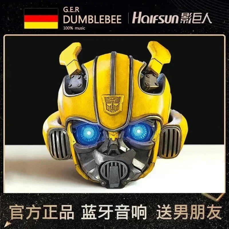 Mini casque de robot déformable Iron Man The Avengers Bluetooth petit haut-parleur sans fil radio intelligente cadeau créatif décoration de bureau