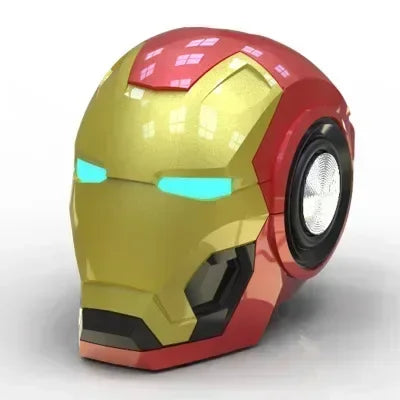 Mini casque de robot déformable Iron Man The Avengers Bluetooth petit haut-parleur sans fil radio intelligente cadeau créatif décoration de bureau